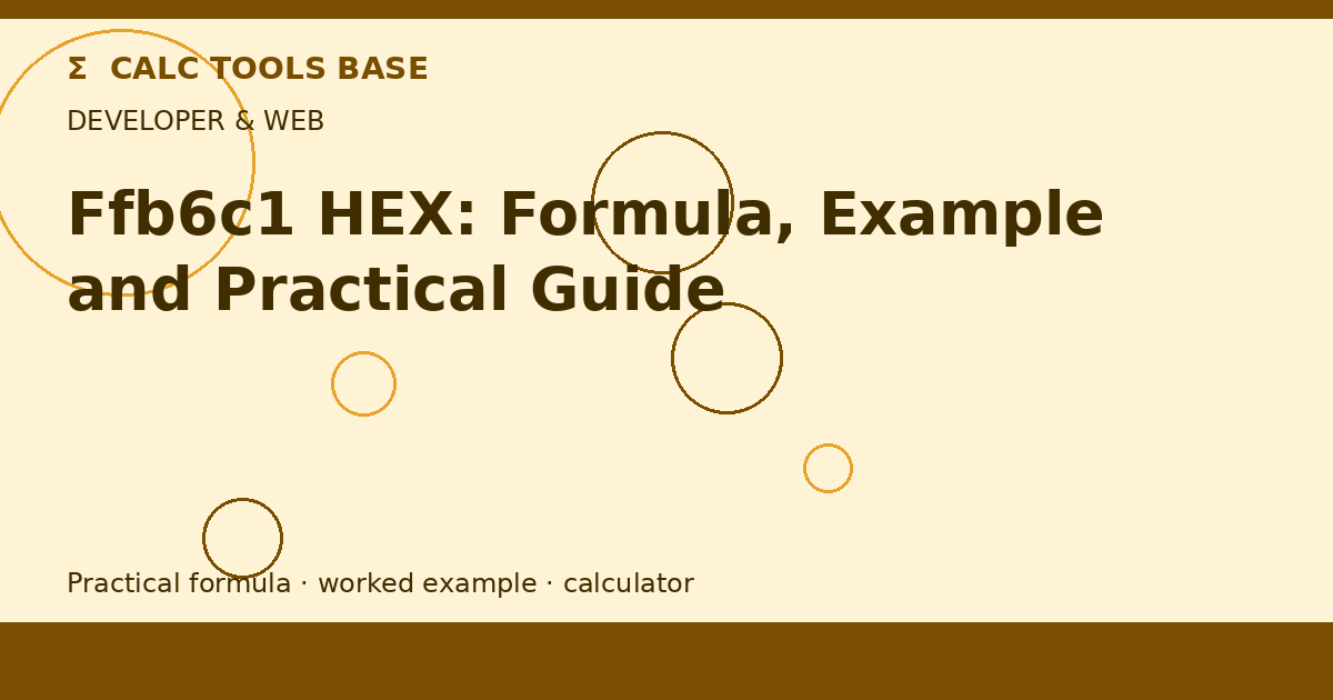 Ffb6c1 HEX