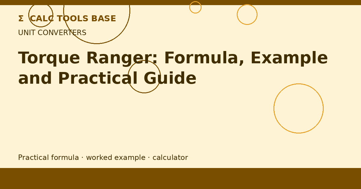 Torque Ranger